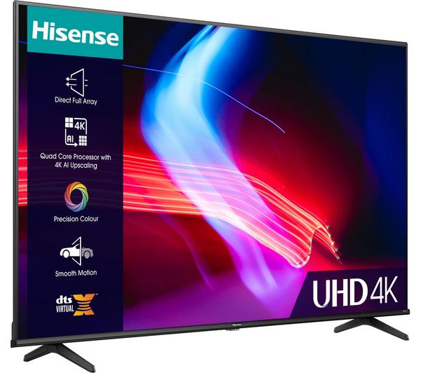 HISENSE 43A6KTUK 43" Smart 4K Ultra HD HDR LED TV with Amazon Alexa HISENSE