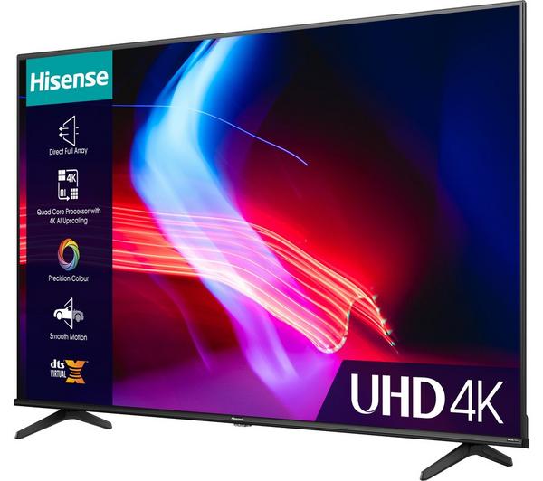 HISENSE 43A6KTUK 43" Smart 4K Ultra HD HDR LED TV with Amazon Alexa HISENSE
