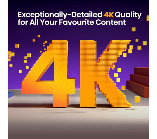HISENSE 43A6KTUK 43" Smart 4K Ultra HD HDR LED TV with Amazon Alexa HISENSE