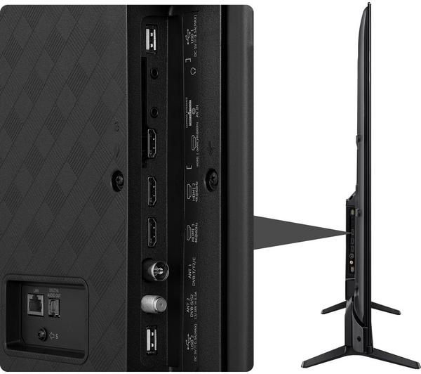 HISENSE 43A6KTUK 43" Smart 4K Ultra HD HDR LED TV with Amazon Alexa HISENSE