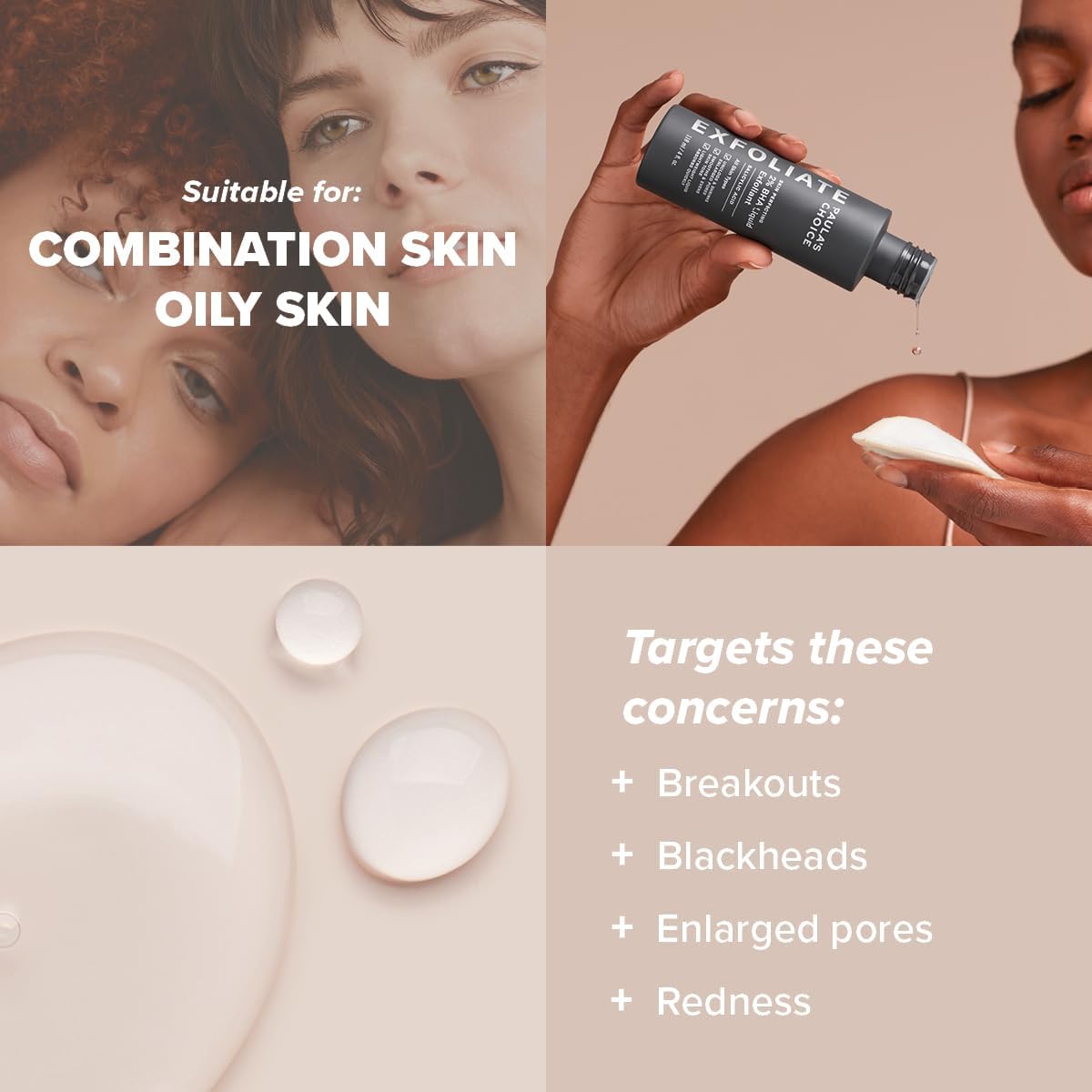 Paula's Choice SKIN PERFECTING 2% BHA Liquid Exfoliant - Face Exfoliating Peel Fights Blackheads & Enlarged Pores - for a Healthy Glow - with Salicylic Acid - Combination & Oily Skin - 118 ml Paula's