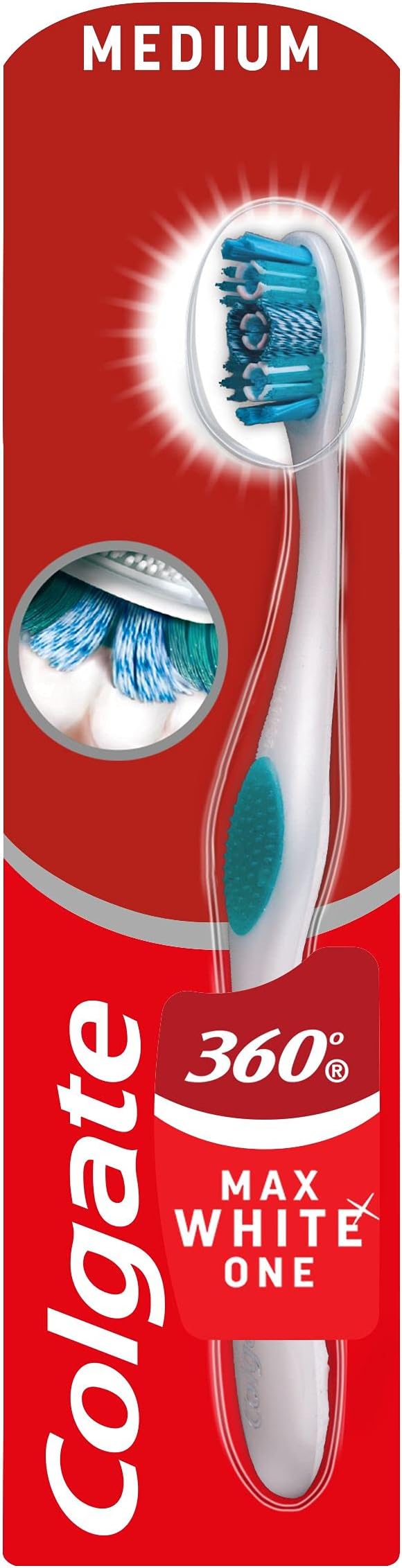 Colgate 360 Max White One Medium Toothbrush Colgate
