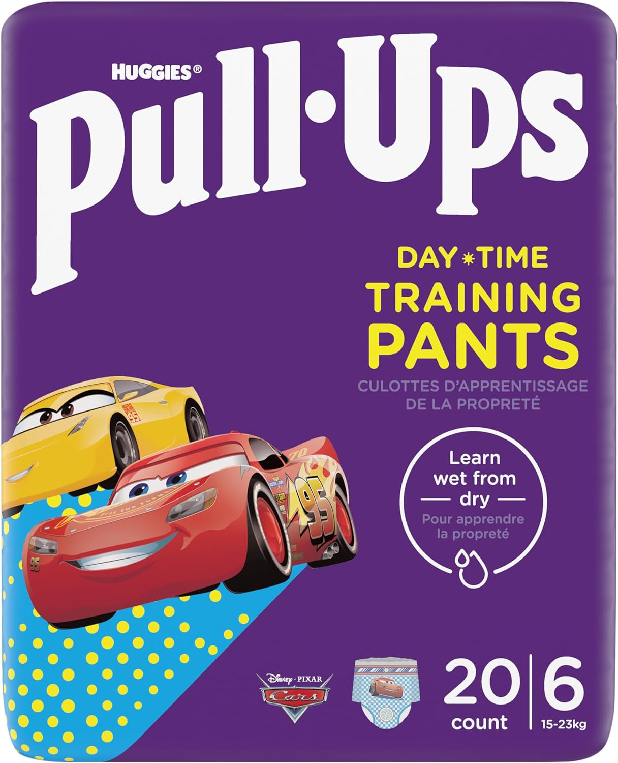 Huggies Pull-Ups, Trainers Day Nappy Pants for Boys 2-4 Years, Size