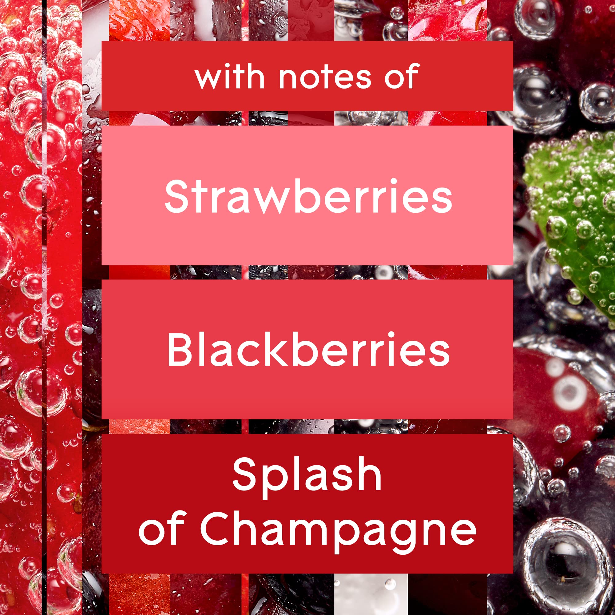 Glade Air Freshener, Aerosol Room Spray, Bubbly Berry Splash, Pack of 12 (12 x 300ml)