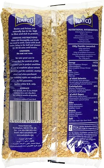 Natco Toor Dal Plain 2 kg Natco