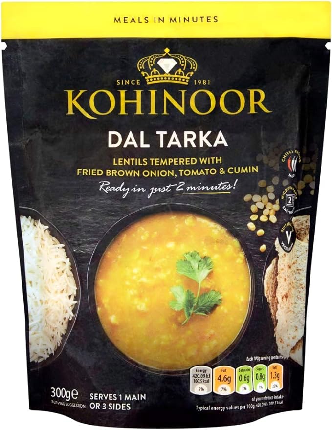 Kohinoor Dal Tarka Lentils, 300g Kohinoor