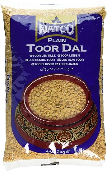 Natco Toor Dal Plain 2 kg Natco