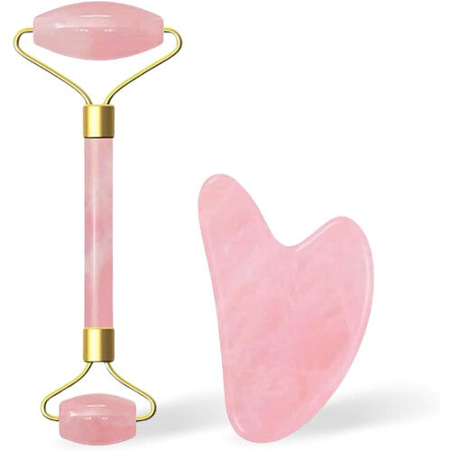 Facical Roller and Gua Sha Set - Stone Massage Rollers NORSONS