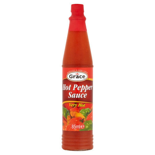 Grace Hot Pepper Sauce 85ml (Pack of 12) Grace