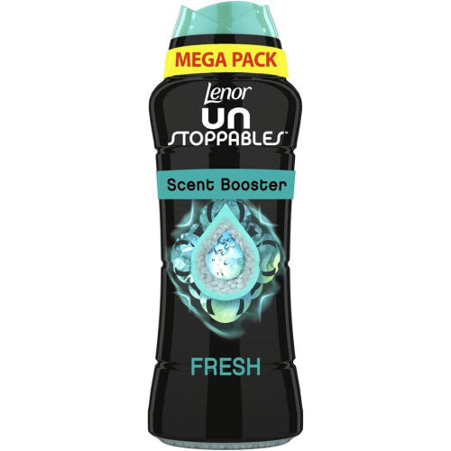 Lenor Unstoppables In-Wash Laundry Scent Booster Beads, 570g, Fresh Scent, A Boost Of Freshness For Up To 12 Weeks In Storage Lenor
