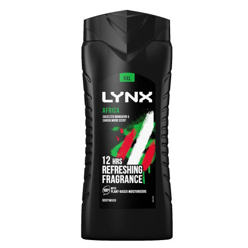 Lynx Black or Africa Refreshing ShowerGel 500ml NORSONS