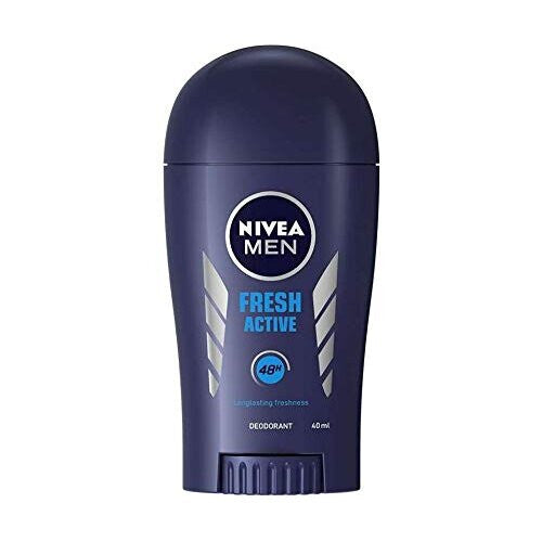 Nivea Men Deodorant Stick Fresh Active 40ml - Long-Lasting Freshness with Skin-Friendly Formula NORSONS
