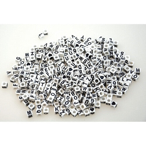 Pbx2471173 - Playbox - Alphabet Beads (letters), 6.5mm, 300 Pcs Playbox