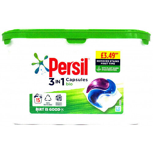 Persil Capsules Bio 255g (Pack of 3) Persil