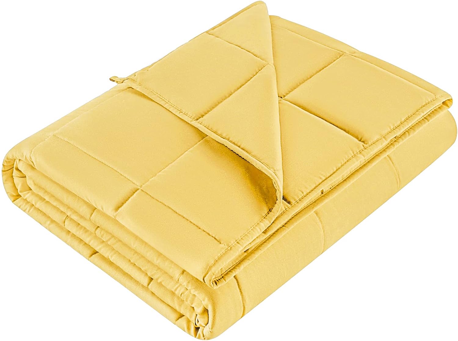 CYMULA Weighted Blanket for Adults (20lbs 60"x80" Queen Size) - Cooling Breathable Heavy Blankets for Summer Winter - Ultra Microfiber Soft Comfort Throw with Glass Beads - Gifts for Men/Women