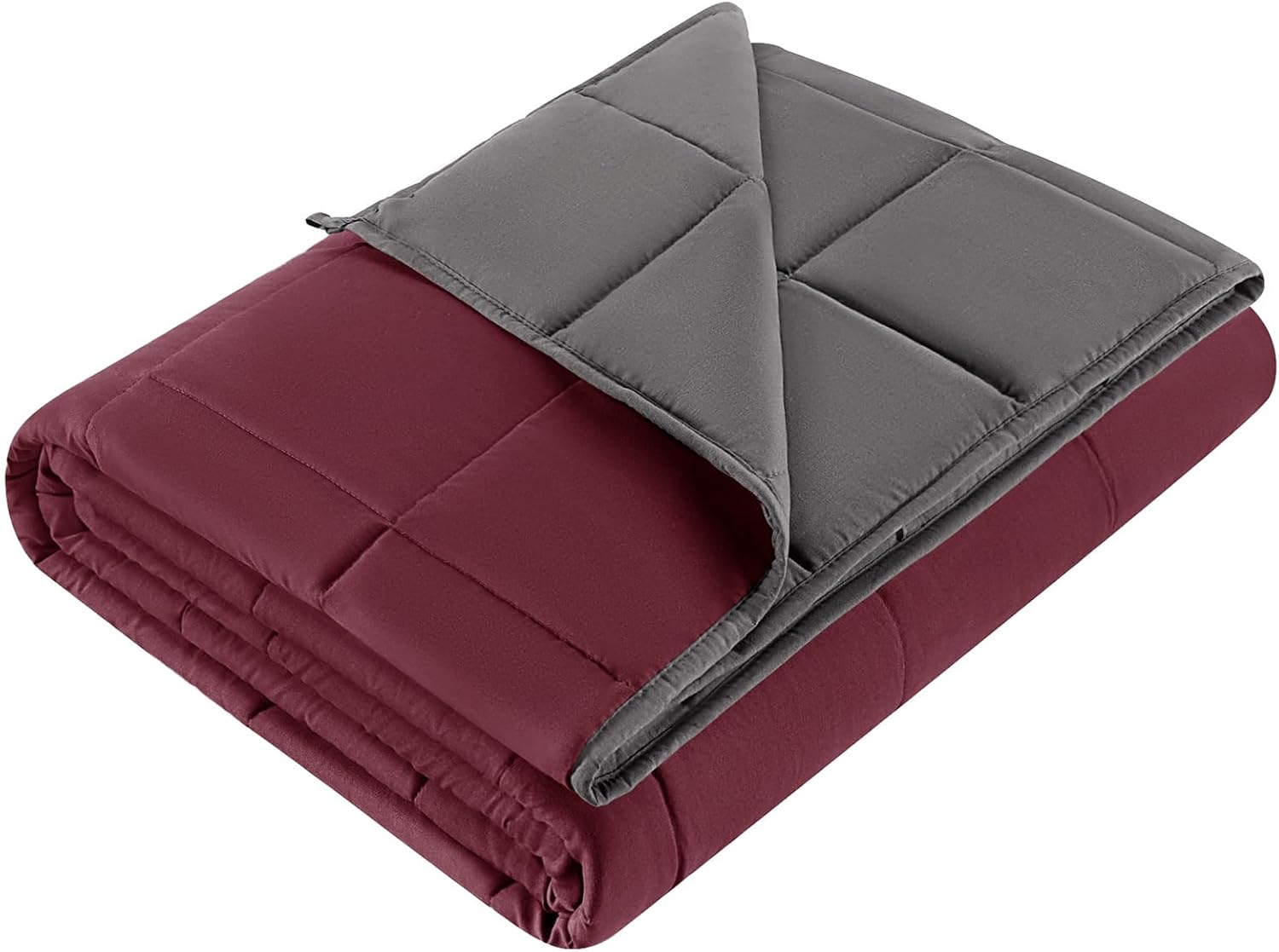 CYMULA Weighted Blanket for Adults (20lbs 60"x80" Queen Size) - Cooling Breathable Heavy Blankets for Summer Winter - Ultra Microfiber Soft Comfort Throw with Glass Beads - Gifts for Men/Women