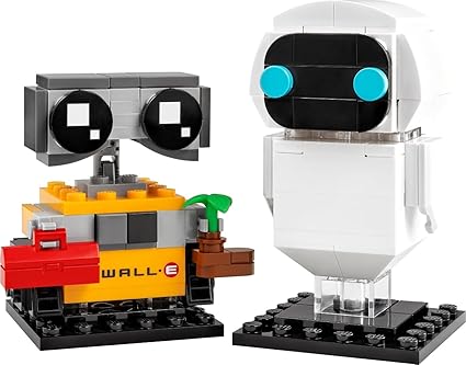LEGO Brickheadz Disney Eve #194 and Wall-E #193 Set 40619 LEGO