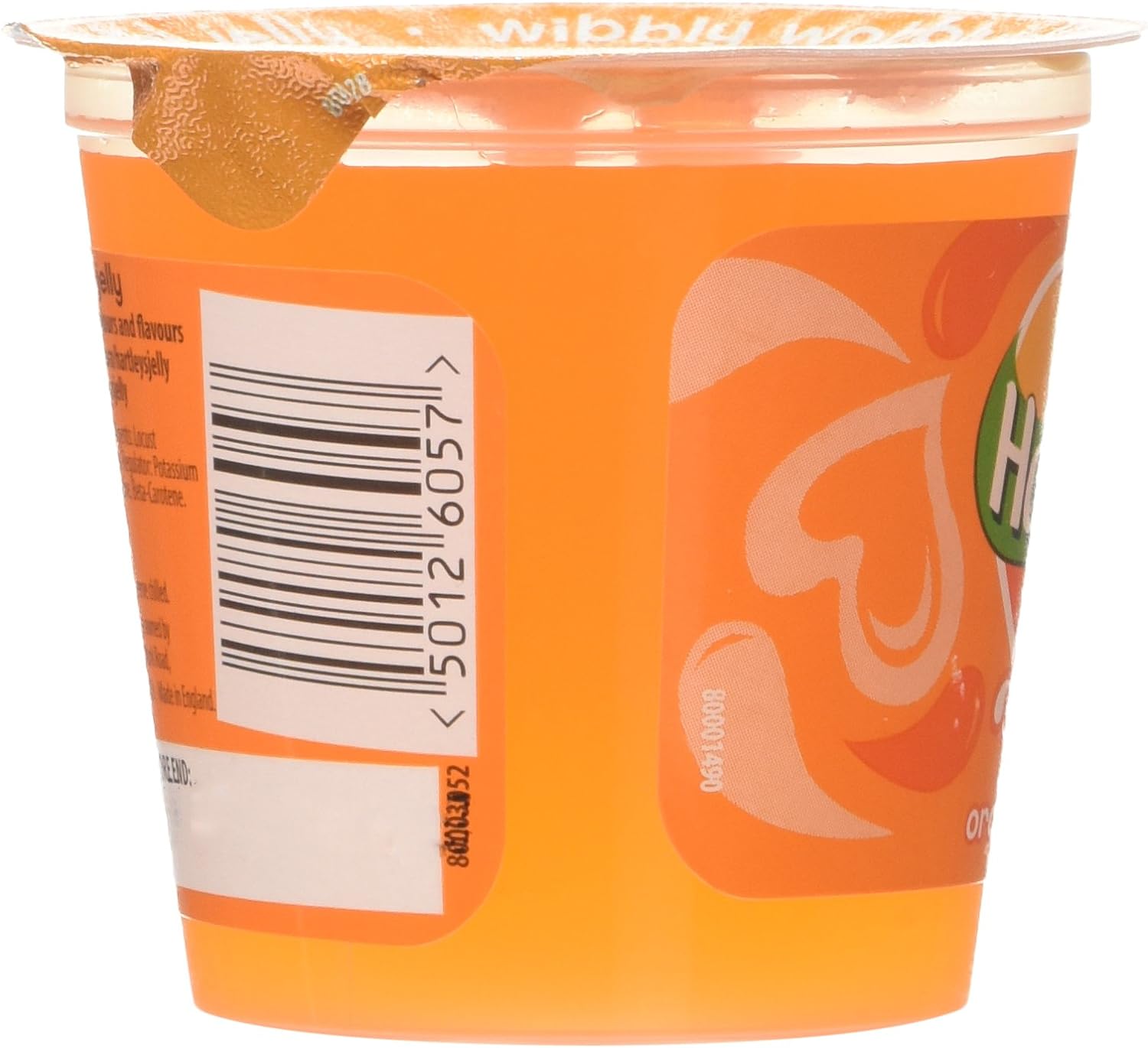 Hartleys Orange Flavour Jelly 125 g (Pack of 12) NORSONS