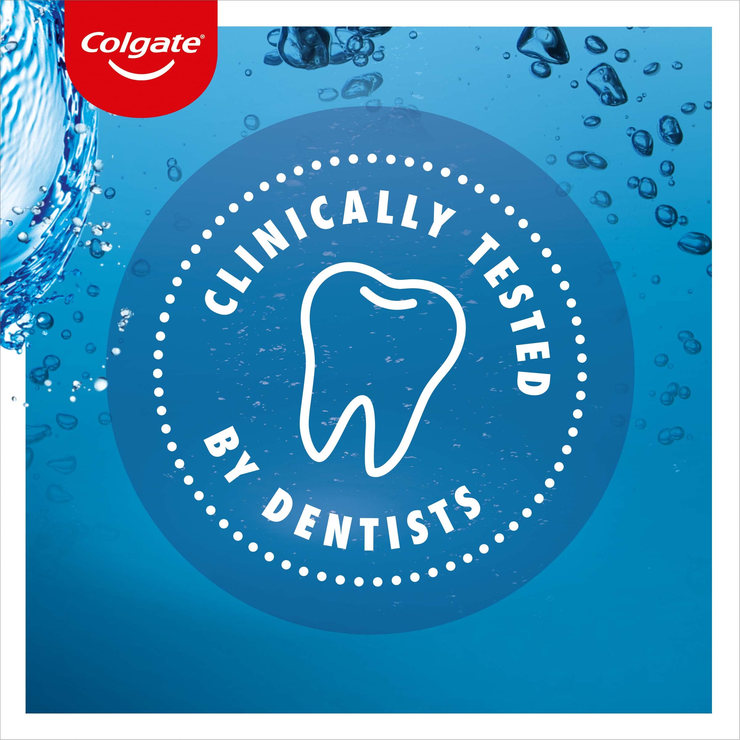 Colgate Total Oral Care Bundle, 3 x Colgate Total Toothpaste, 2 x Colgate Plax Mouthwash, 3 pack Colgate Max White Manual Toothbrush, cavity protection, instant fresh breath, teeth whitening NORSONS