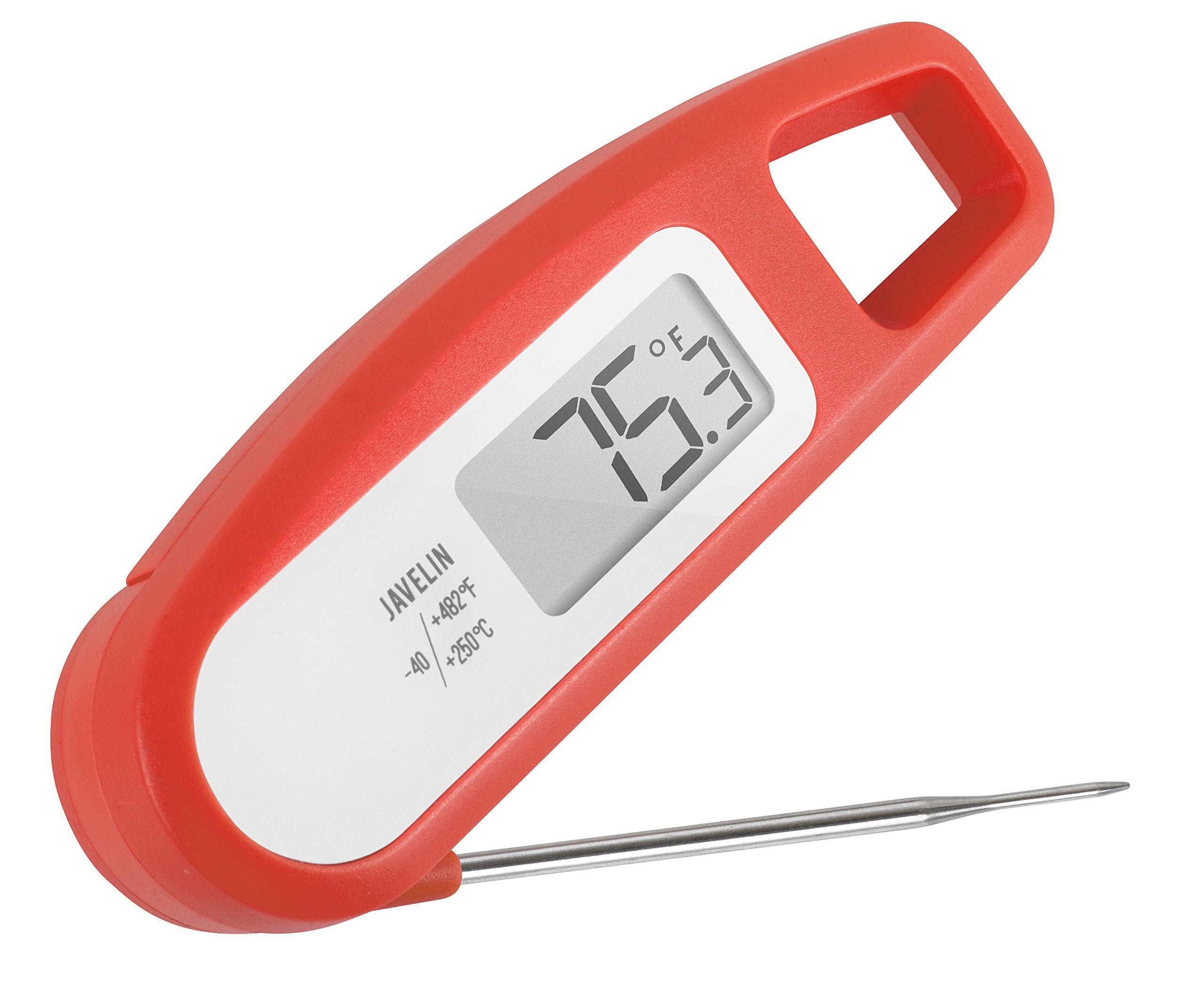Lavatools PT12 Javelin Digital Instant Read Meat Thermometer for Kitchen, Food Cooking, Grill, BBQ, Smoker, Candy, Home Brewing, Coffee, and Oil Deep Frying (Chipotle) NORSONS