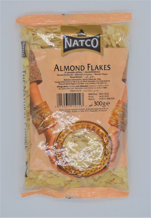 NATCO ALMOND FLAKES 300G NORSONS