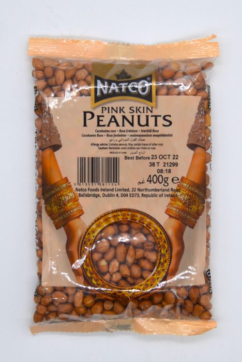NATCO PINK SKIN PEANUTS 400G NORSONS
