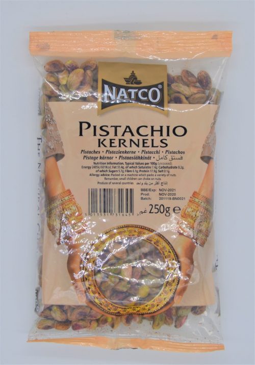 NATCO PISTACHIO KERNELS 250G NORSONS