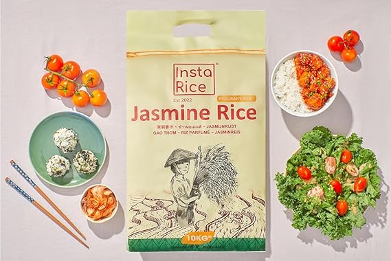 Insta Rice Premium Jasmine Fragrant Rice - 10kg | Milagrosa - Pandan Rijst Insta Rice