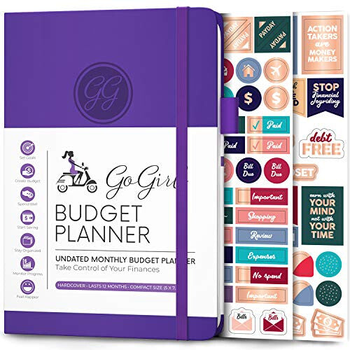 GoGirl Budget Planner ? Monthly Financial Planner Organizer Budget Book. Expense Tracker Notebook Journal to Control Your Money. Undated ? Start Any GoGirl