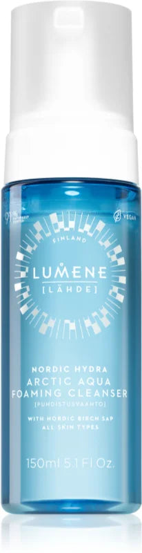 Lumene Nordic Hydra [LAHDE] Arctic Aqua Foaming Cleanser 150ml NORSONS