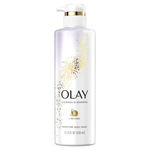 Olay Cleansing & Renewing Nighttime Body Wash, 17.9 fl Oz. NORSONS