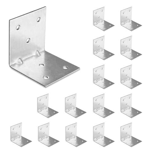 Metal Corner Braces For Wood Pyramid Corner Bracket 10cm